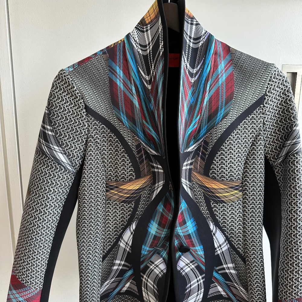 Clover Canyon Scuba Fabric Jacket - Size Medium